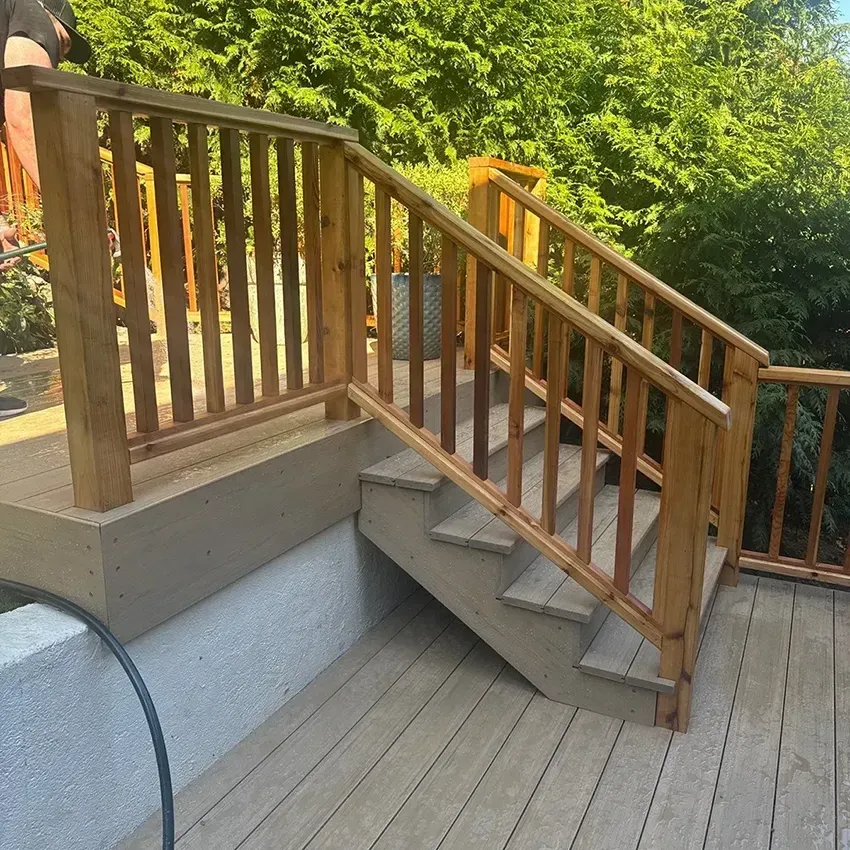Deck and Porch after remodeling