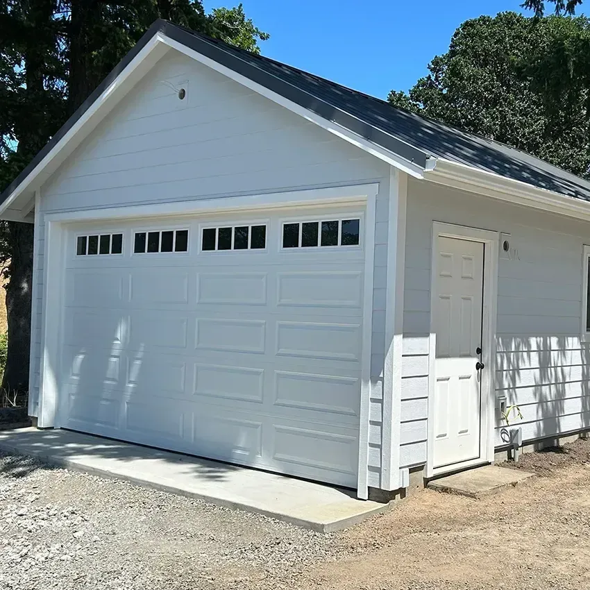 Garage Addition after remodeling