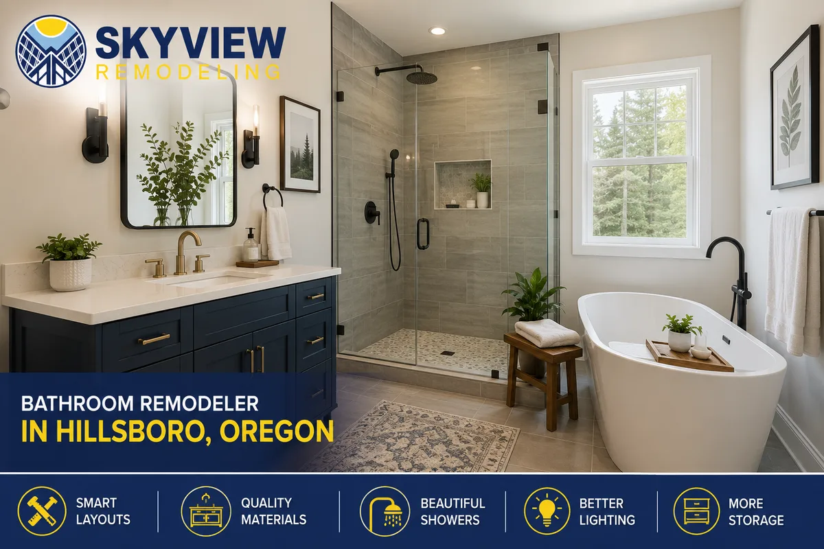 Bathroom Remodeler In Hillsboro, Oregon: What To Know Before Updating Your Bathroom