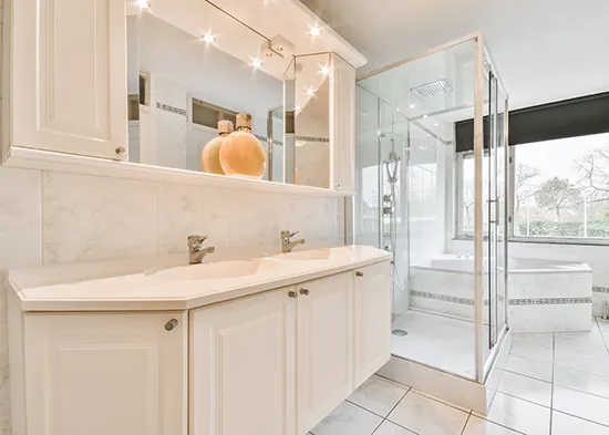 Bathroom Remodeling detailed craftsmanship and quality finish