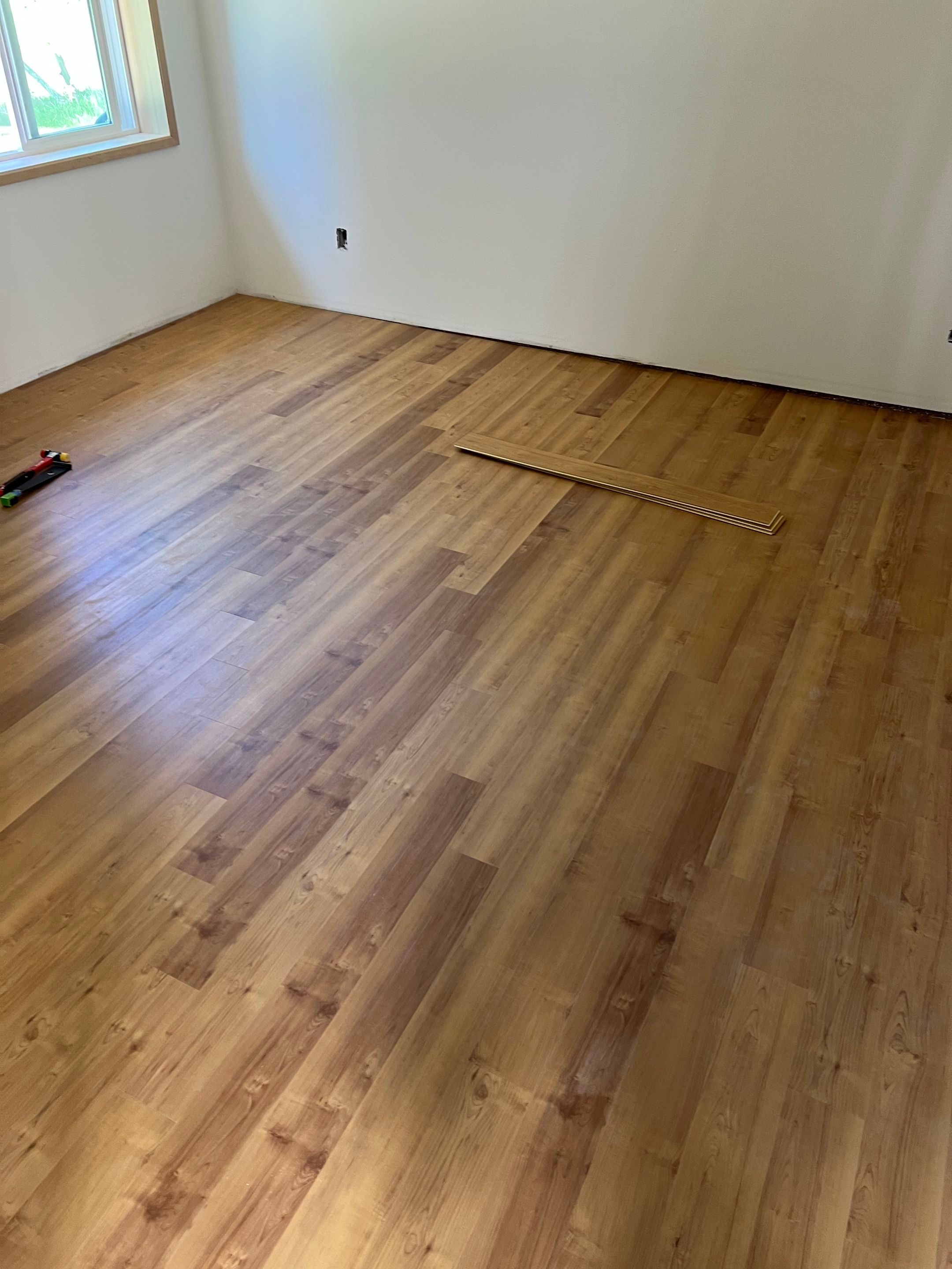 Living Space framing and structural preparation